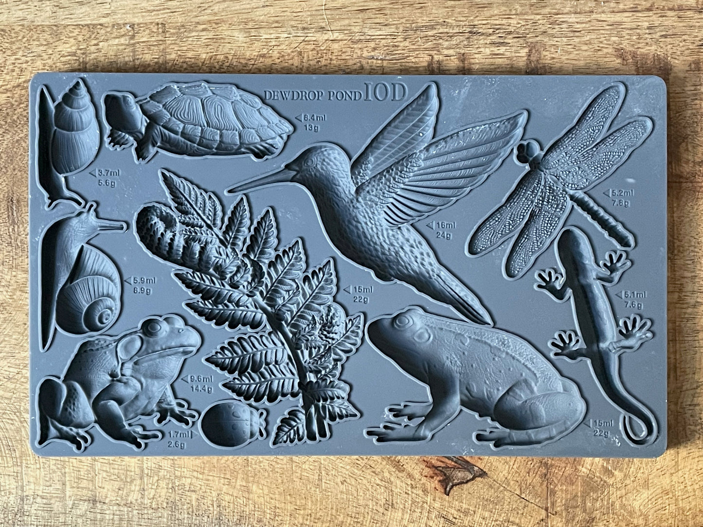 Dewdrop Pond Mould (IOD) Iron Orchid Designs- 6x10