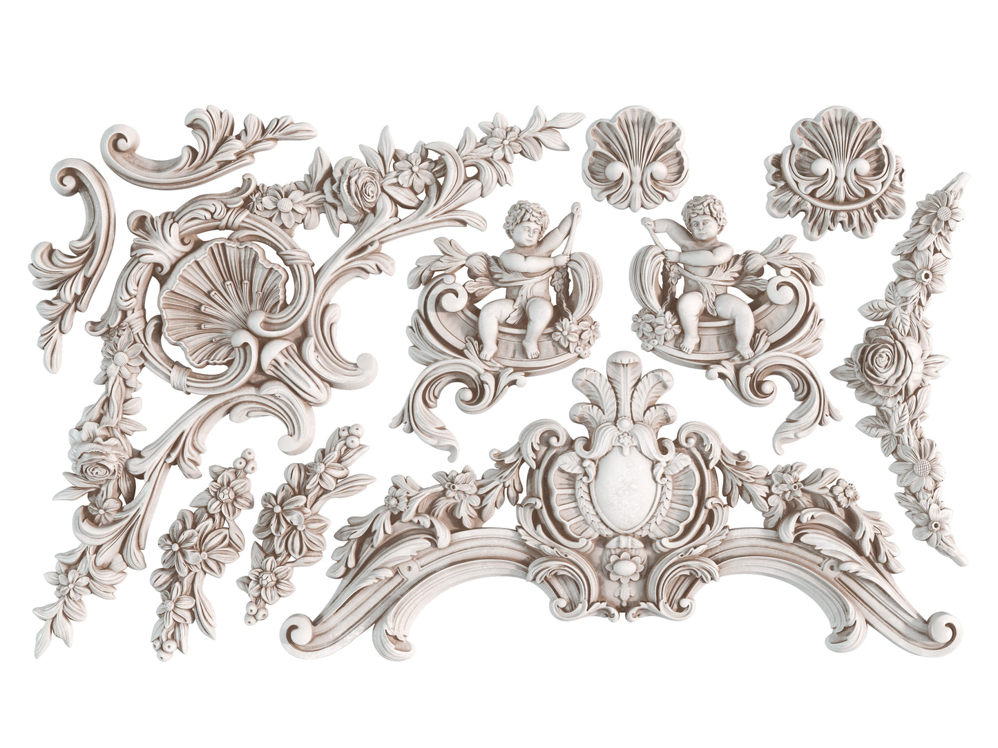 Cadre Mould (IOD) Iron Orchid Designs- 6x10