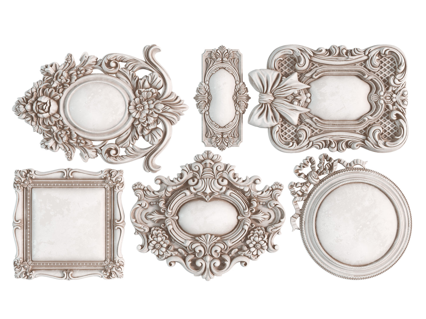 Frames 3 Mould (IOD) Iron Orchid Designs- 6x10