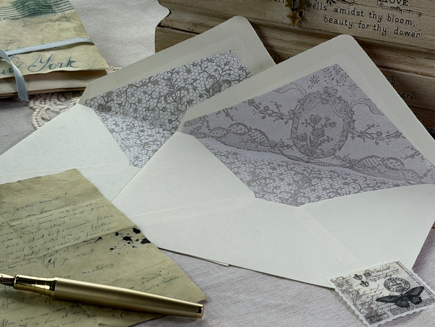 Lace Stamp (IOD) Iron Orchid Designs- 12x12