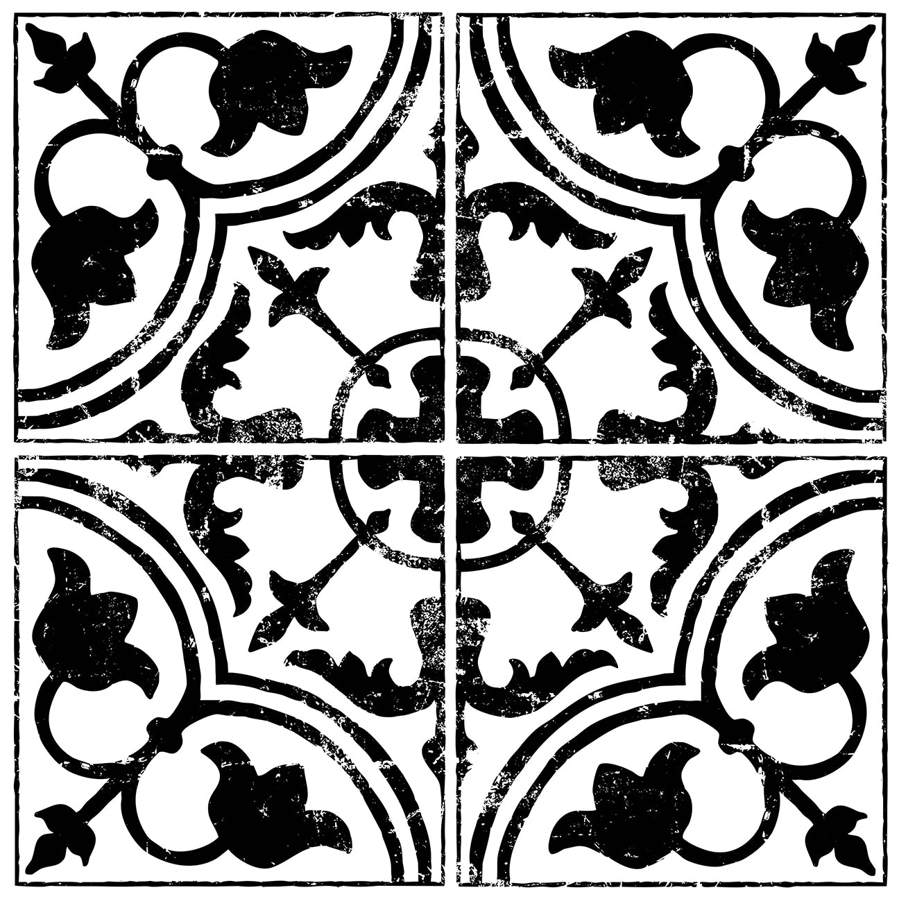 Cubano Field Tile Stamp (IOD) Iron Orchid Designs- 12x12