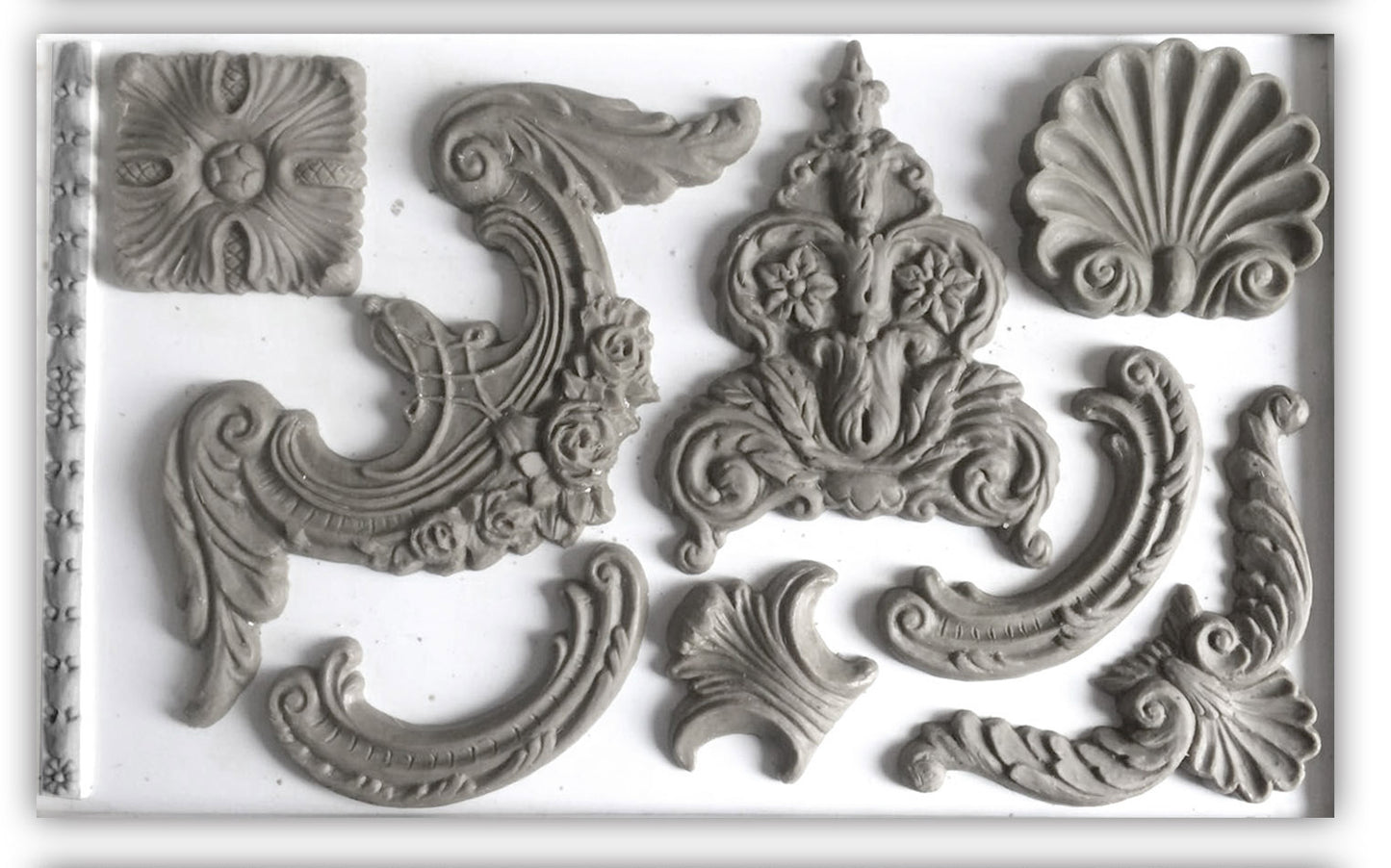 Classic Elements Mould (IOD) Iron Orchid Designs- 6x10