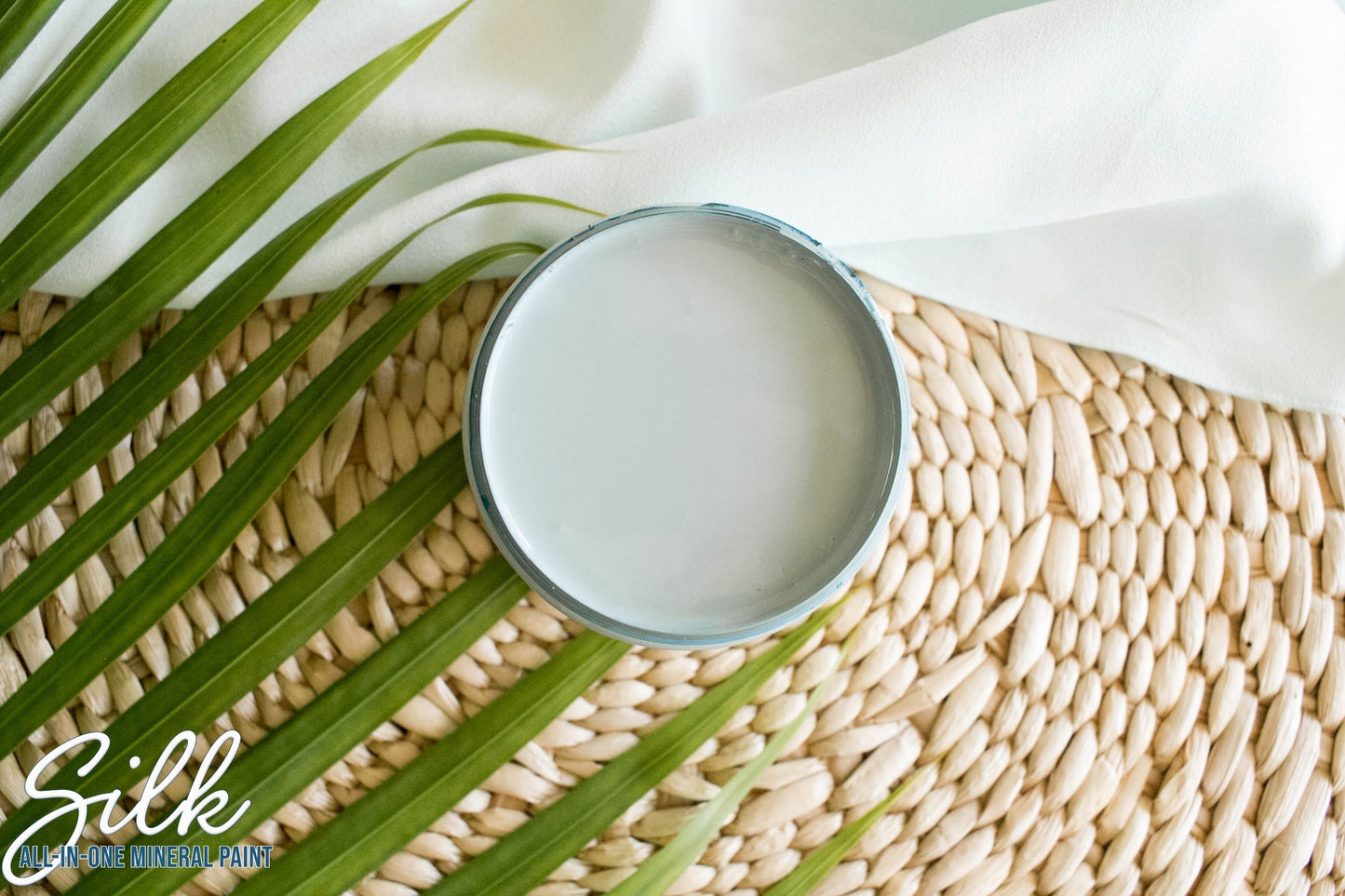 Serenity Dixie Belle Silk All-In-One Mineral Paint in soft pale blue green