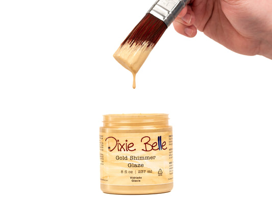 Gold Shimmer Glaze – Dixie Belle Paint