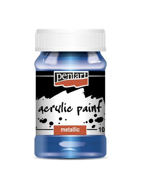 Acrylic Paint Metallic (100 ml)- Pentart