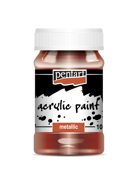 Acrylic Paint Metallic (100 ml)- Pentart