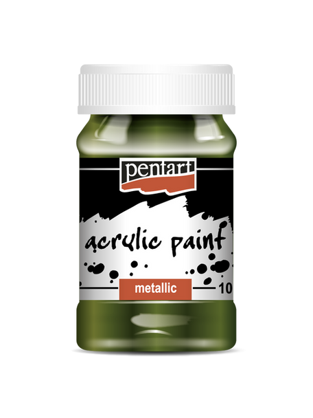 Acrylic Paint Metallic (100 ml)- Pentart