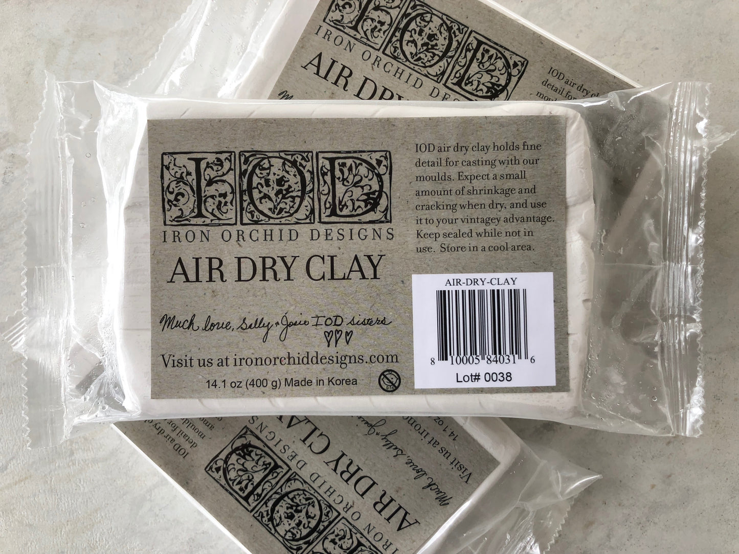 Air Dry Clay (IOD) Iron Orchid Designs