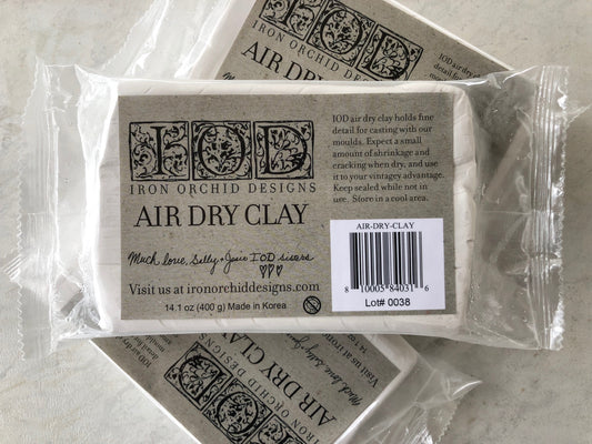 Air Dry Clay (IOD) Iron Orchid Designs