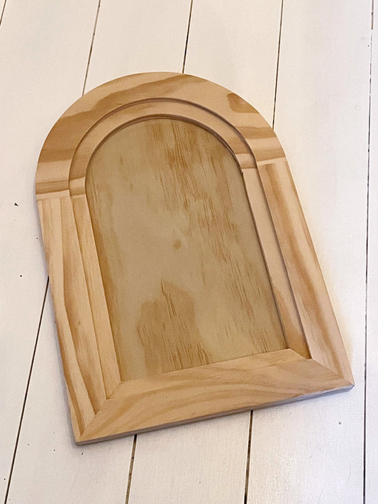 Arch Wood Panel (IOD) Iron Orchid Designs– Unfinished