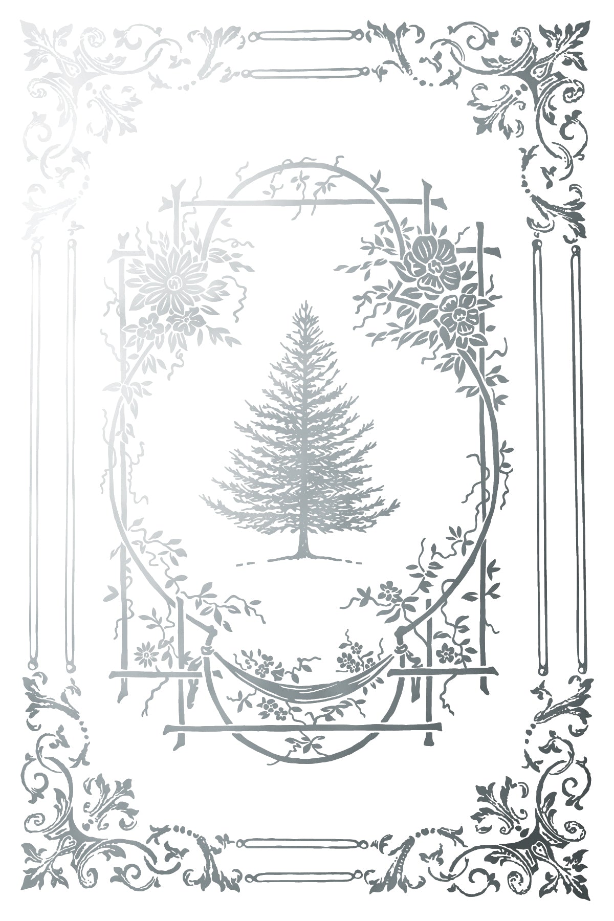 Figgy & Flourish Foil Transfer (IOD) Iron Orchid Designs- 8x12 Pad