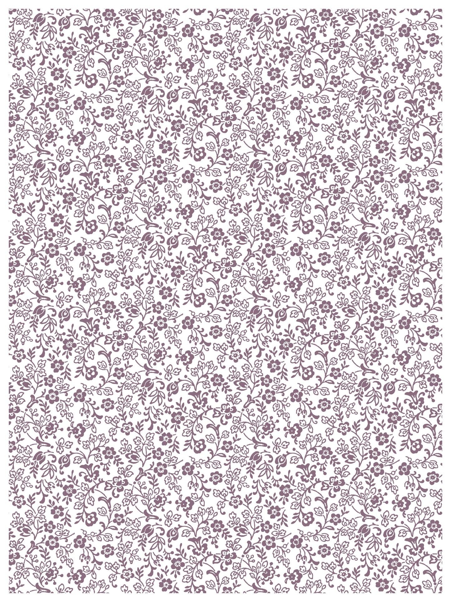 Ditsy Blooms Paint Inlay (IOD) Iron Orchid Designs– 12×16 Pad