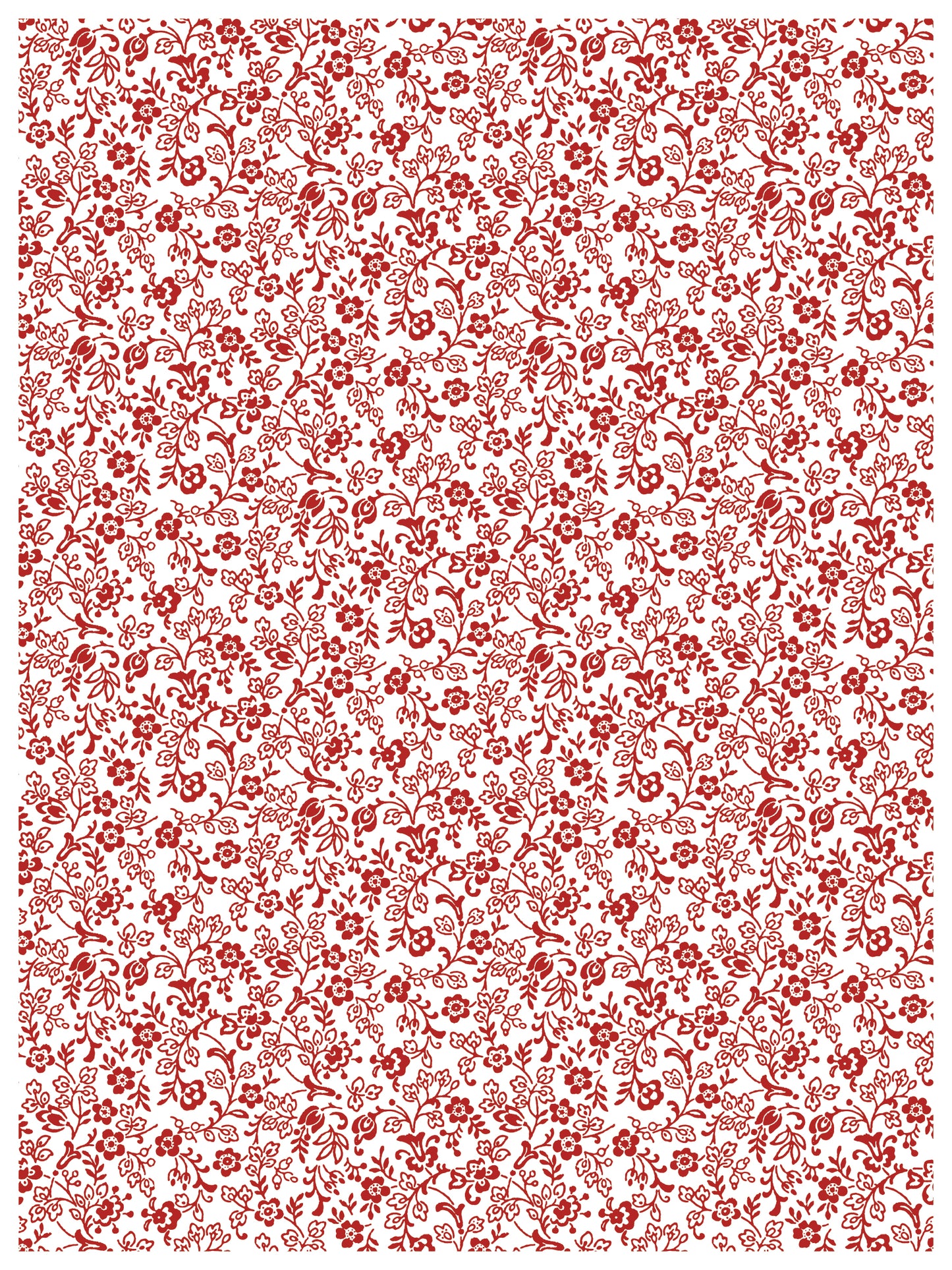 Ditsy Blooms Paint Inlay (IOD) Iron Orchid Designs– 12×16 Pad