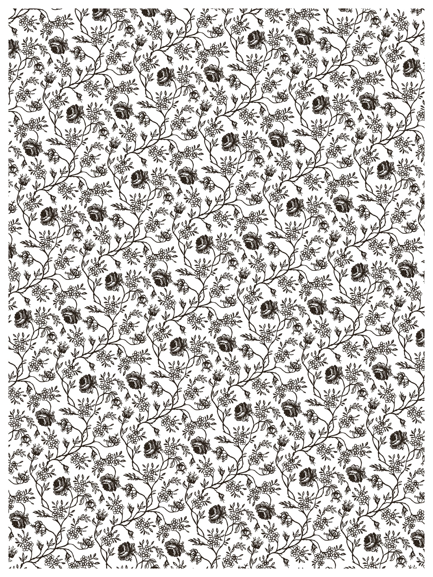 Delft Traditions Noir Paint Inlay (IOD) Iron Orchids Designs- 12×16 Pad