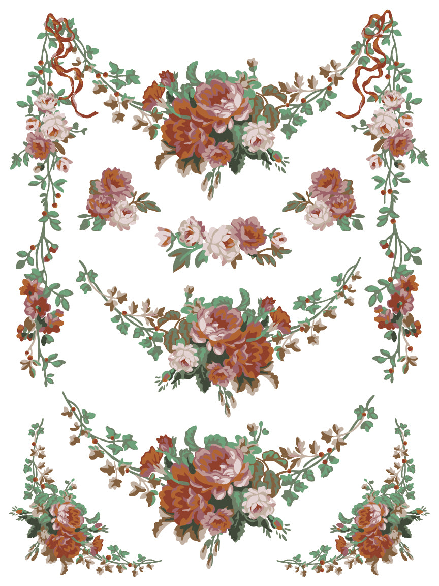 La Folie Paint Inlay (IOD) Iron Orchid Designs– 12×16 Pad