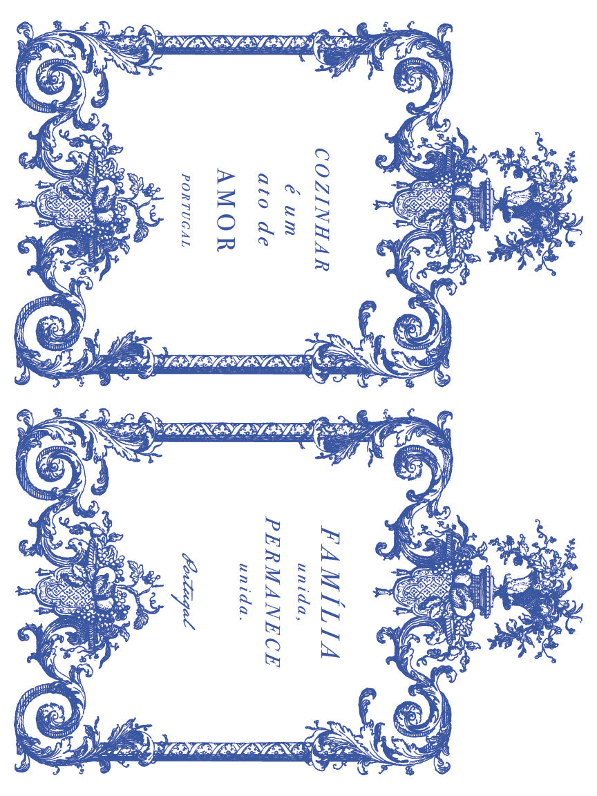 Portofino Paint Inlay (IOD) Iron Orchid Designs- 12x16 Pad