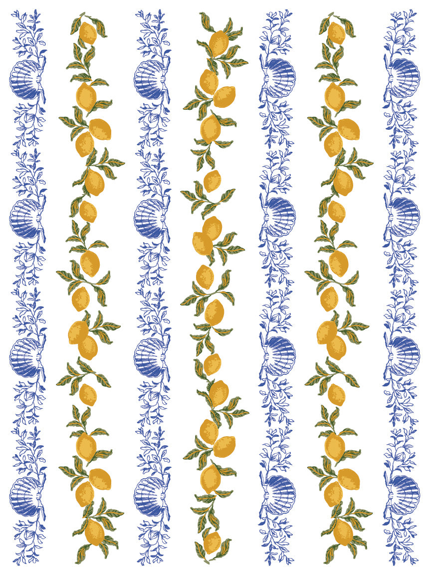 Portofino Paint Inlay (IOD) Iron Orchid Designs- 12x16 Pad