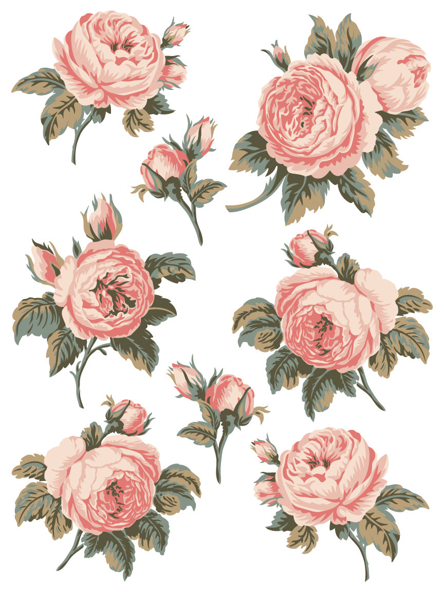 Spring Melody Paint Inlay (IOD) Iron Orchid Designs- 12x16 Pad