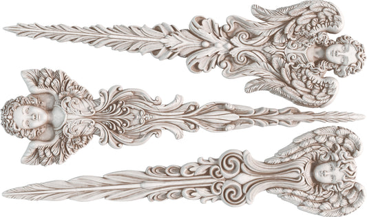 Angelic Tapers Mould (IOD) Iron Orchid Designs- 6x10
