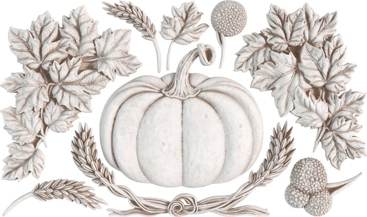 Autumn Cottage Mould (IOD) Iron Orchid Designs- 6x10