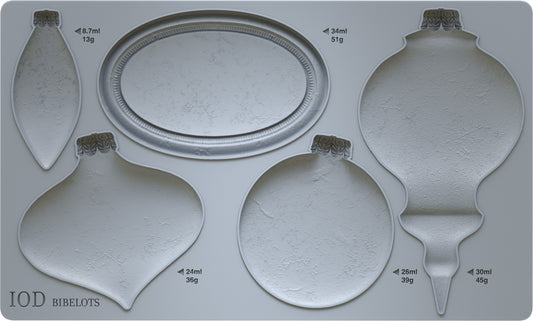 Bibelots Mould (IOD) Iron Orchid Designs- 6x10