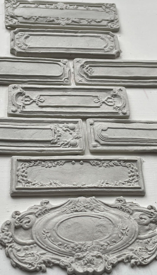 Conservatory Labels Mould (IOD) Iron Orchid Designs- 6x10