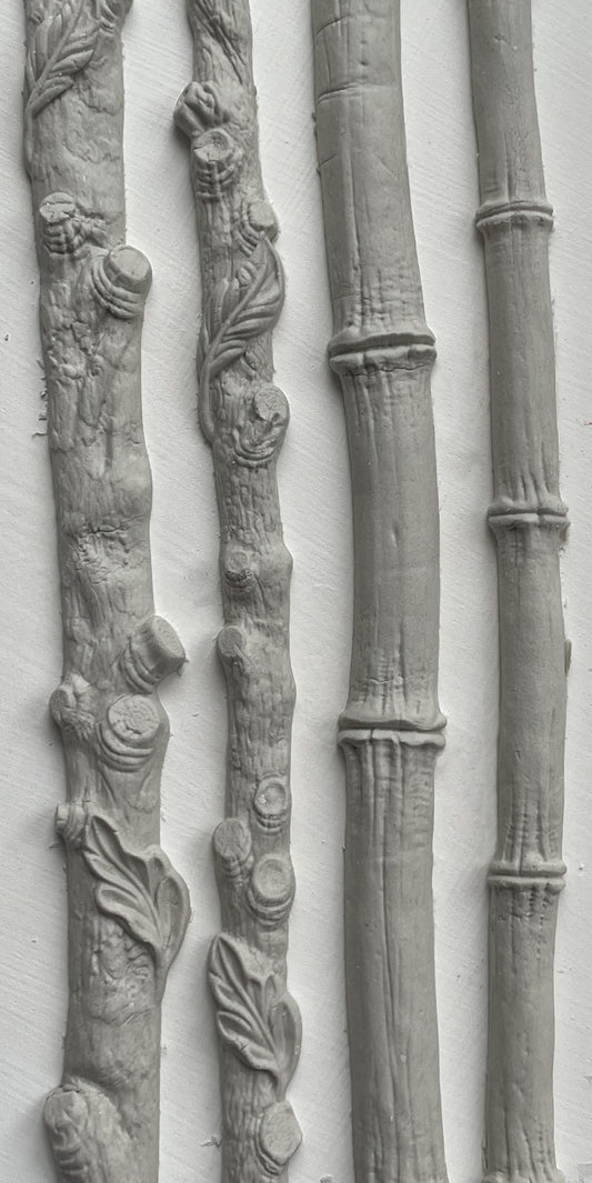 Faux Bois Mould (IOD) Iron Orchid Designs- 6x10