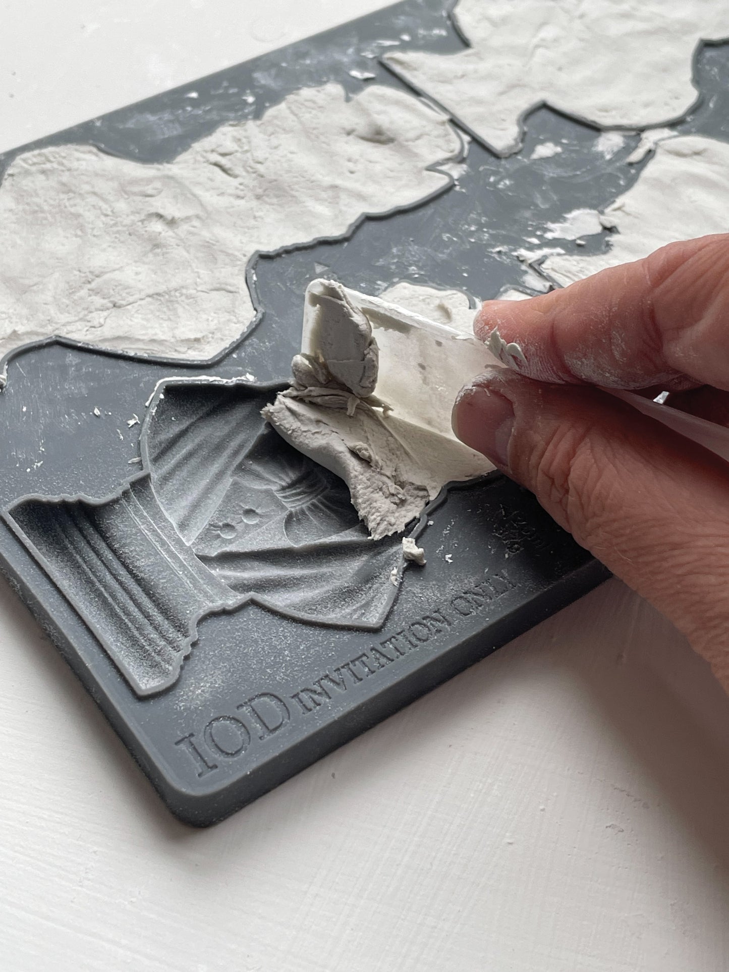 Invitation Only Mould (IOD) Iron Orchid Designs- 6x10