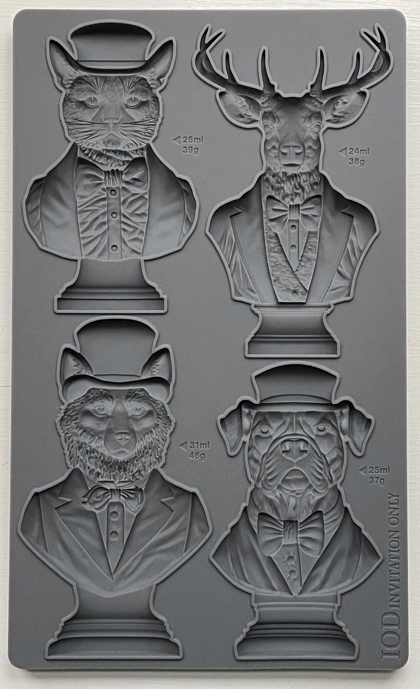Invitation Only Mould (IOD) Iron Orchid Designs- 6x10