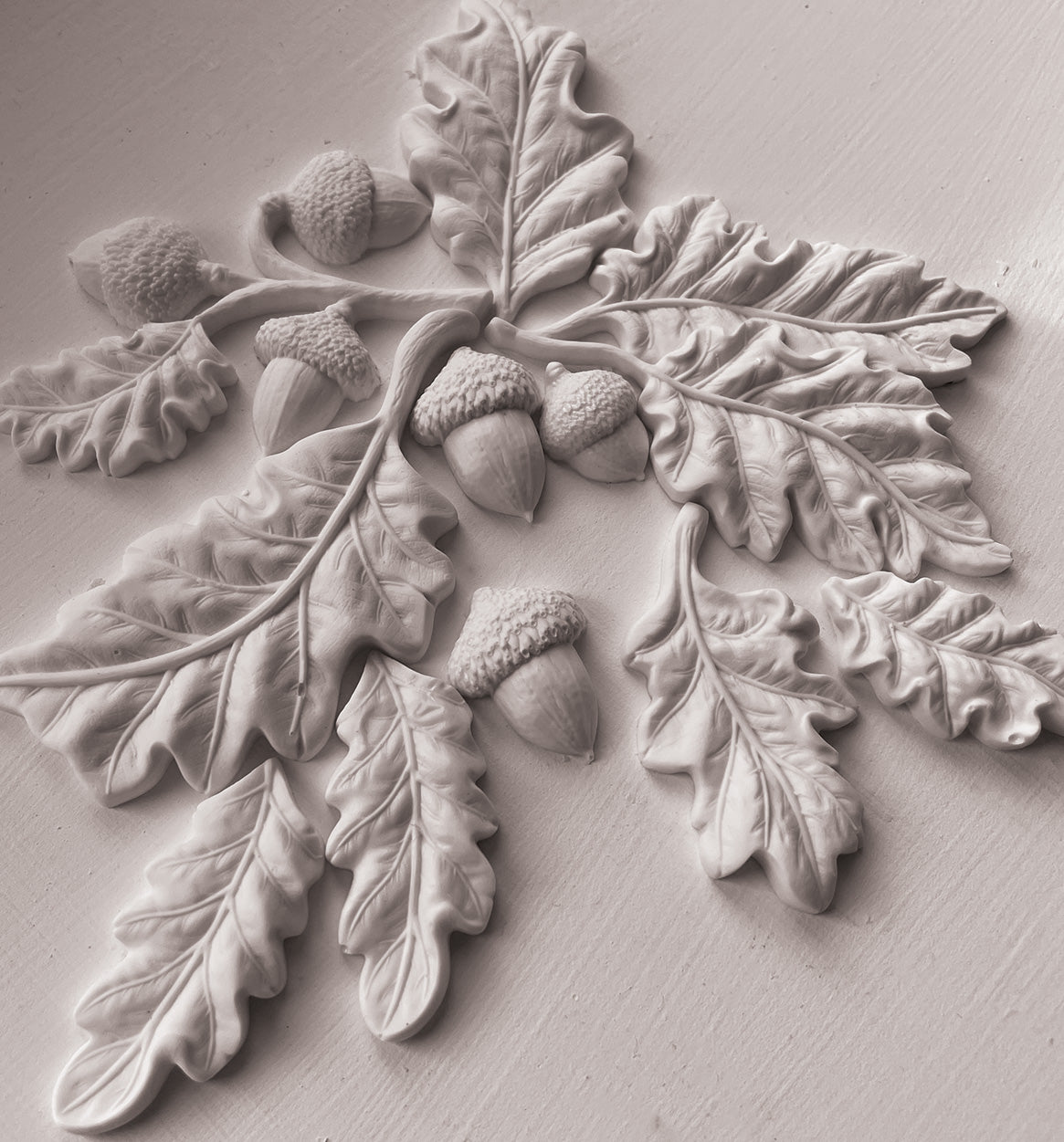 Oak Leaves & Acorns Mould (IOD) Iron Orchid Designs– 6x10