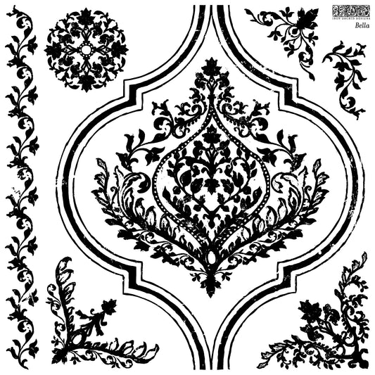 Bella Stamp (IOD) Iron Orchid Designs- 12x12