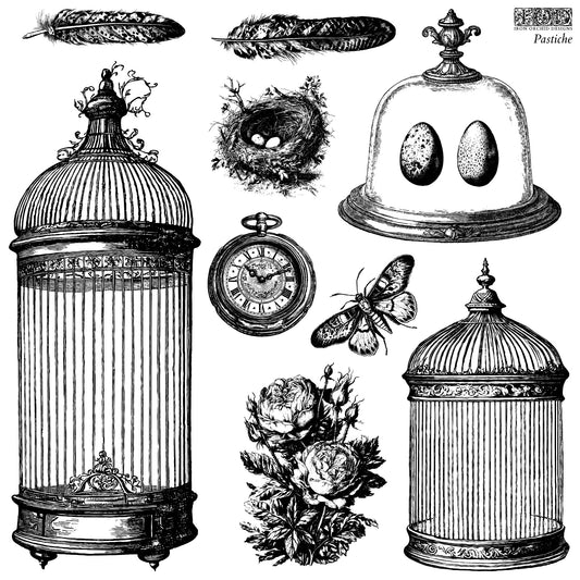 Pastiche Stamp (IOD) Iron Orchid Designs- 12x12