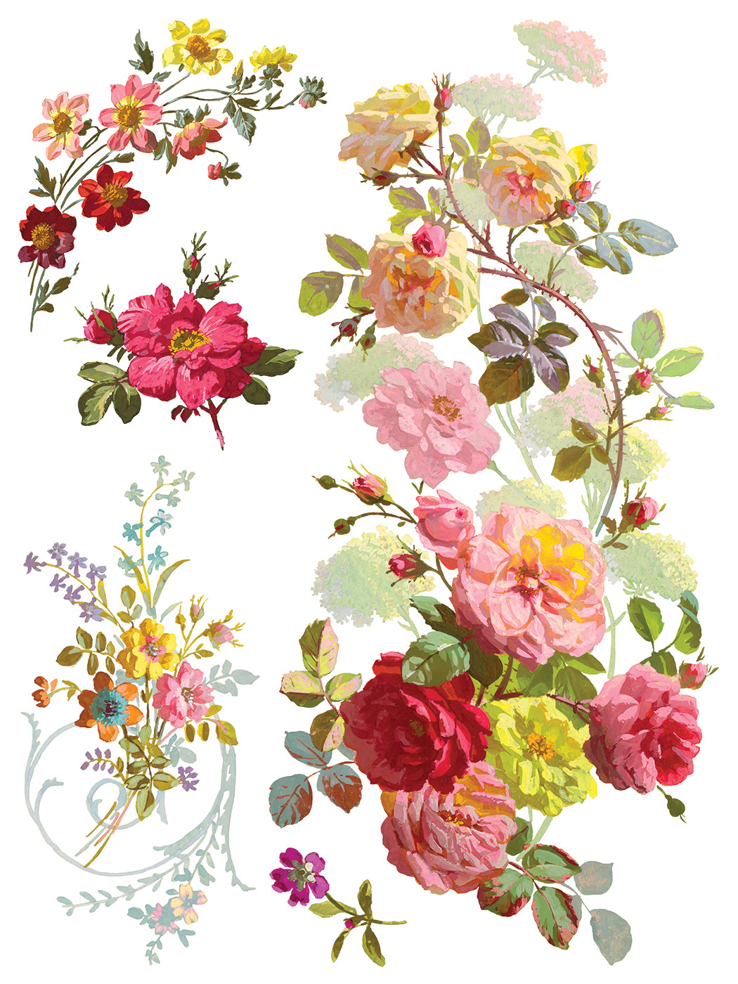 Saint Germain Transfer (IOD) Iron Orchid Designs- 12x16