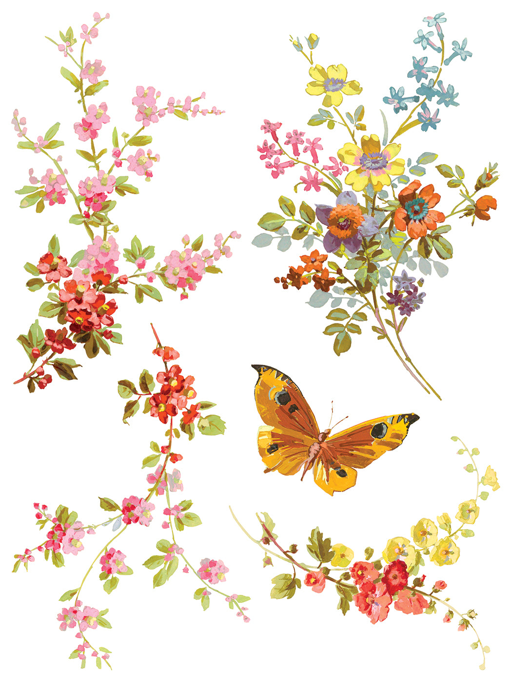 Saint Germain Transfer (IOD) Iron Orchid Designs- 12x16