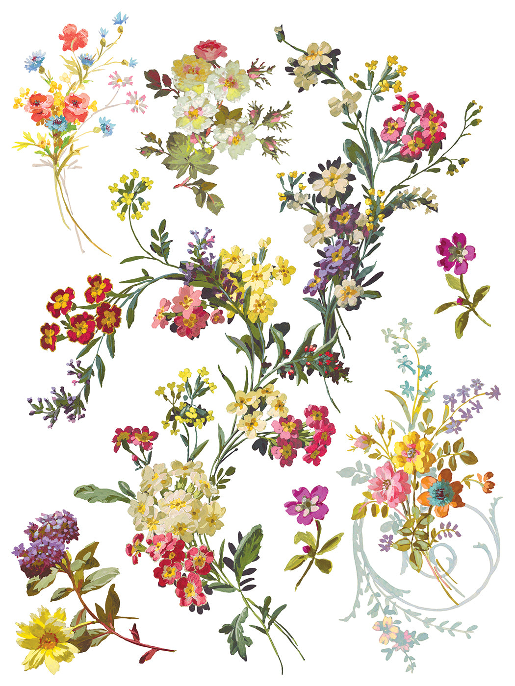 Saint Germain Transfer (IOD) Iron Orchid Designs- 12x16