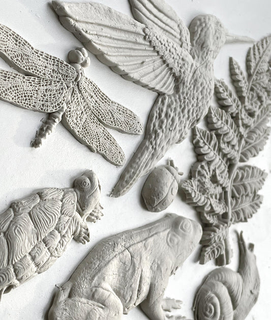 Dewdrop Pond Mould (IOD) Iron Orchid Designs- 6x10