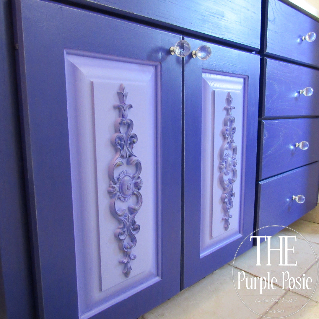Dixie Belle Amethyst Chalk Mineral Paint Purple Kitchen Cabinet The Purple Posie