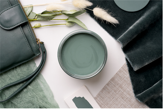 Dixie Belle Blue Grass Chalk Mineral Paint | Green Furniture Paint