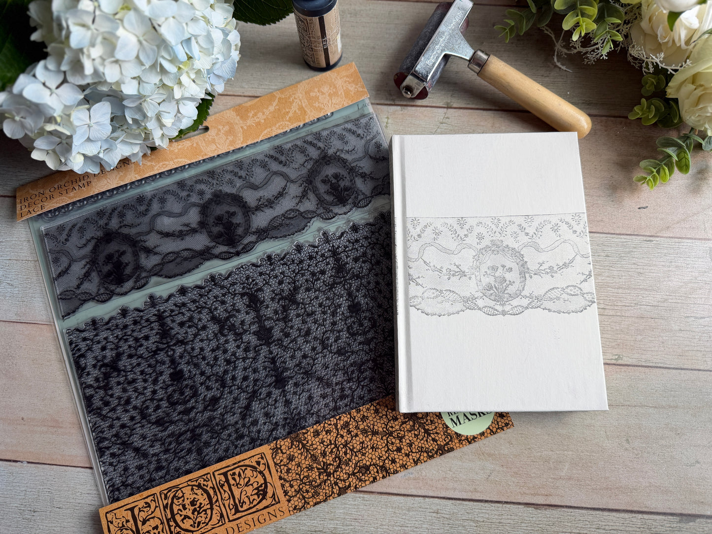 Lace Stamp (IOD) Iron Orchid Designs- 12x12