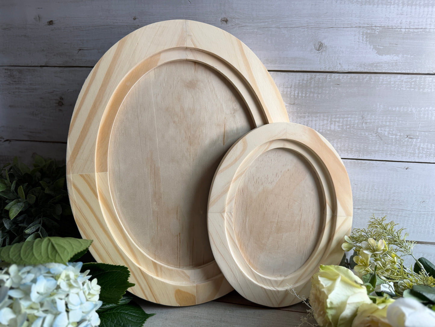 Oval Wood Gallery (IOD) Iron Orchid Designs- Blank