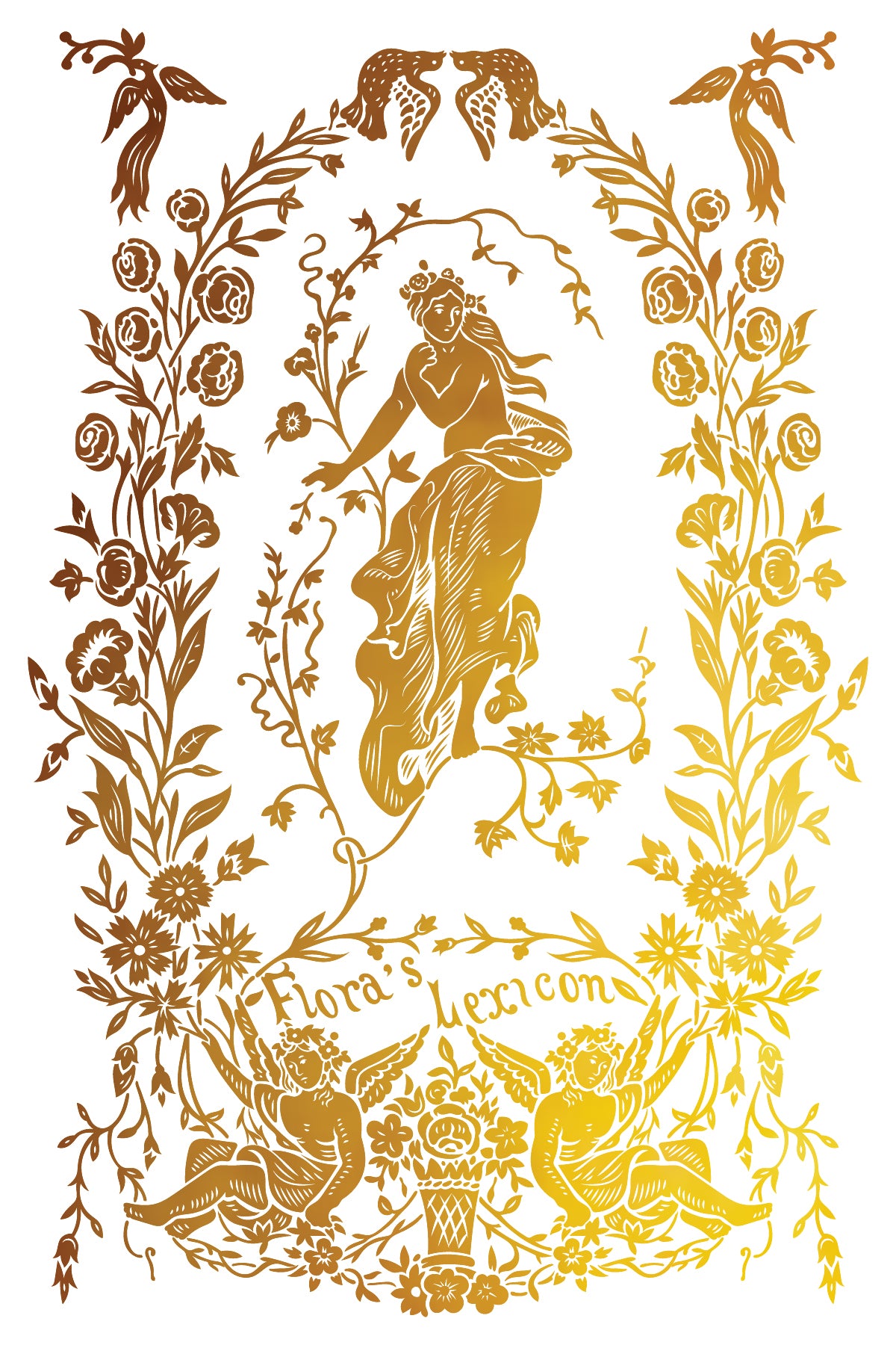 Athenaeum Foil Transfer (IOD) Iron Orchid Designs- 8x12 Pad