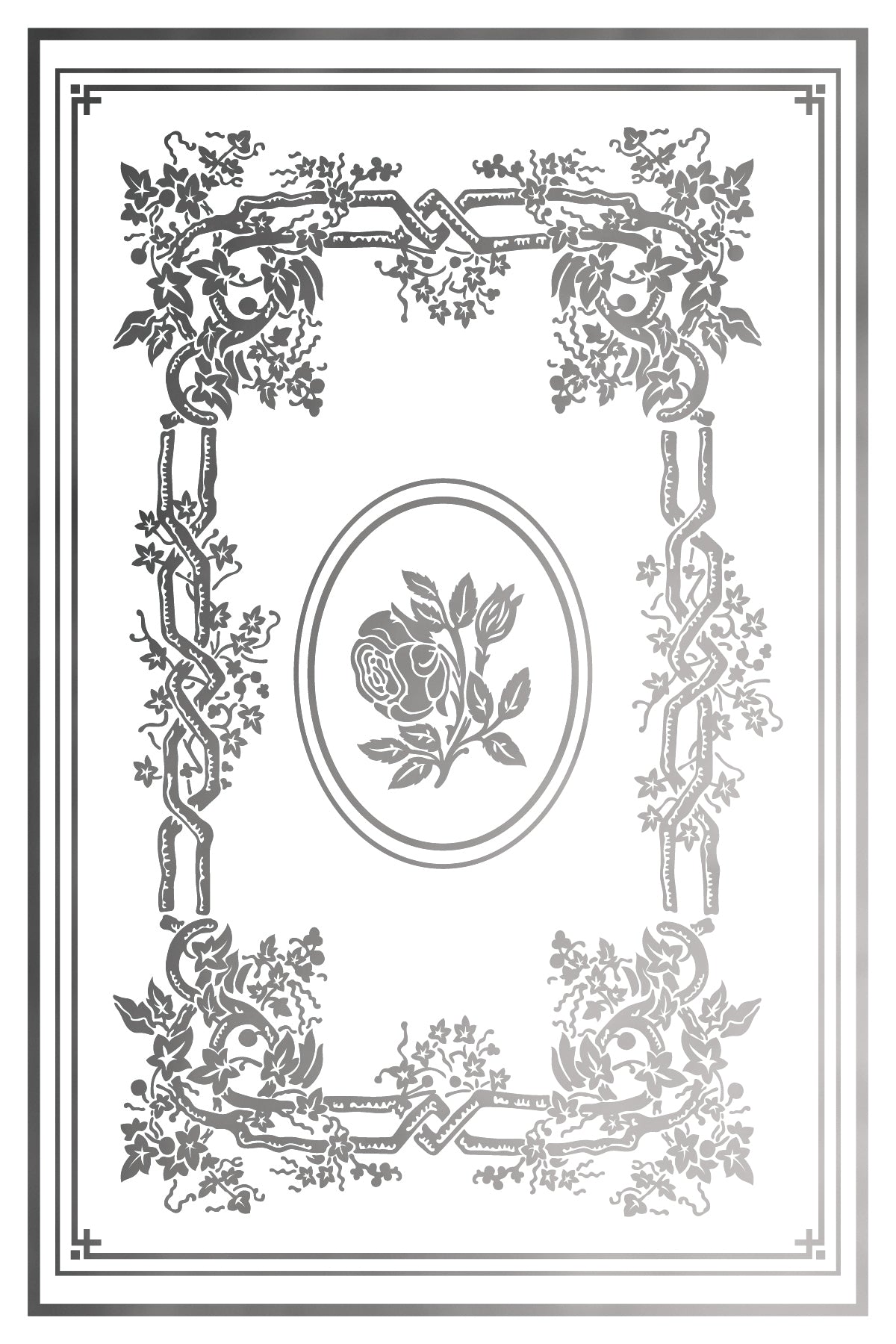Athenaeum Foil Transfer (IOD) Iron Orchid Designs- 8x12 Pad