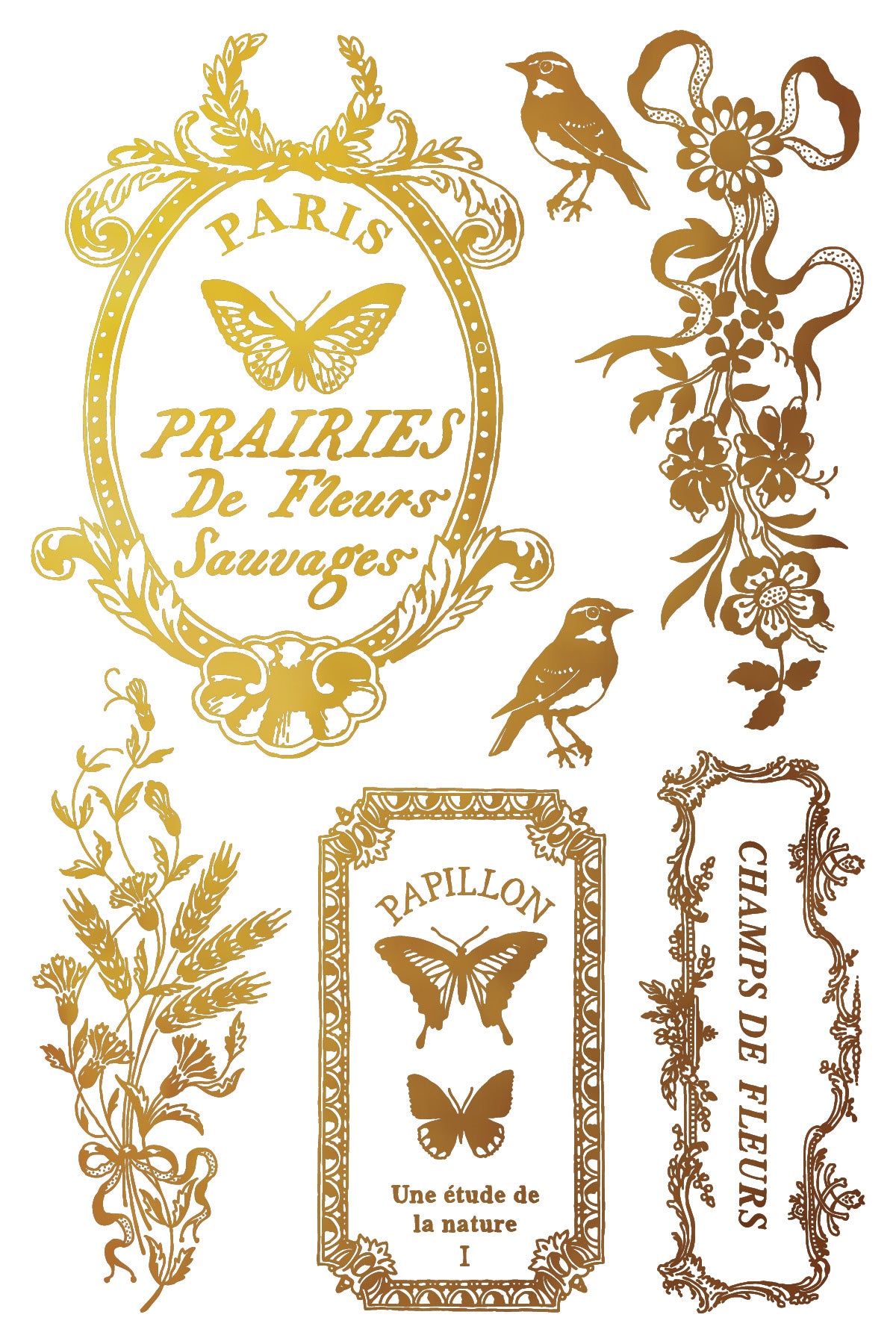Papillon Foil Transfer (IOD) Iron Orchid Designs- 8x12 Pad™