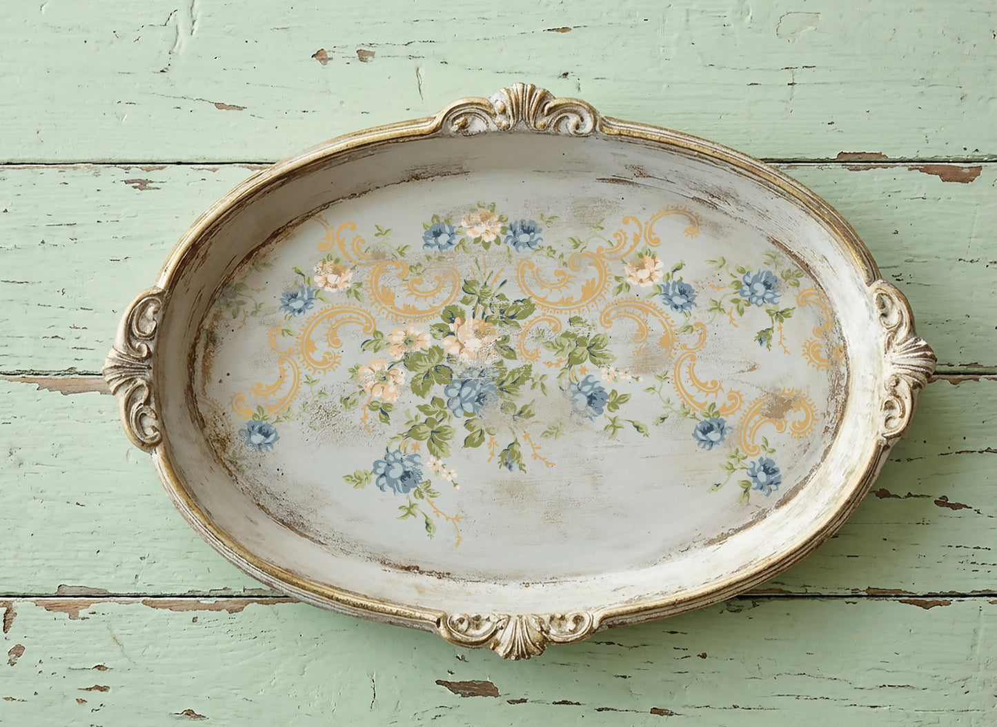 Alfred Peats & Co. Paint Inlay (IOD) Iron Orchid Designs- 12x16 Pad