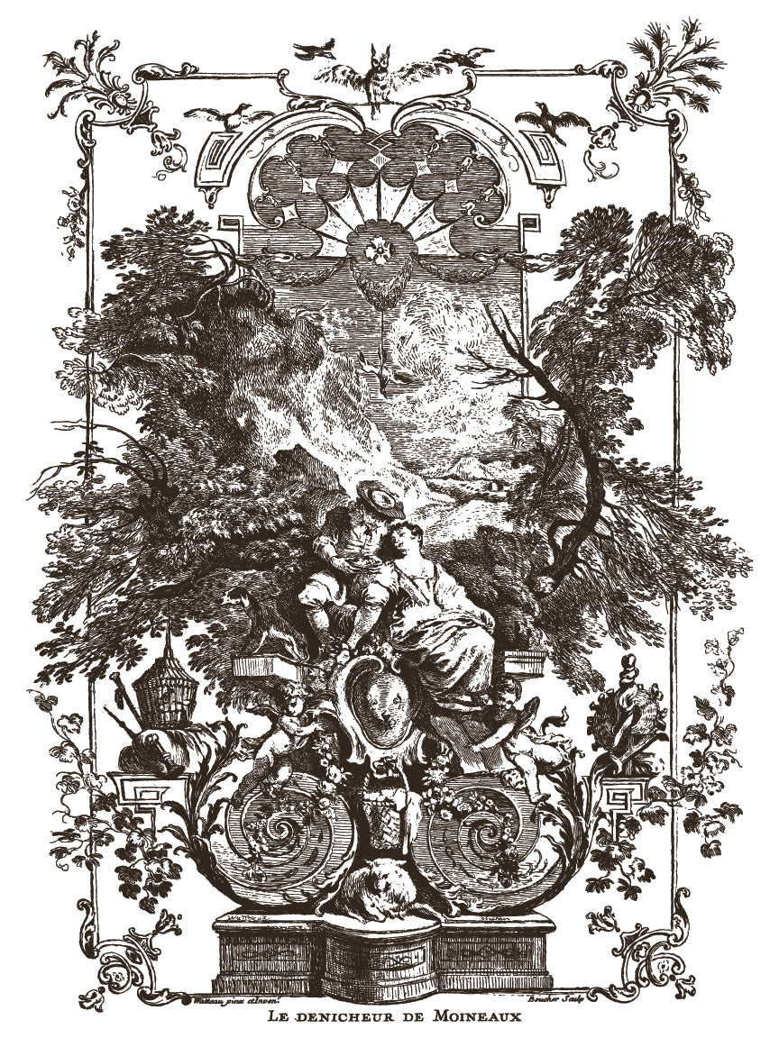 Hameau de la Reine Paint Inlay (IOD) Iron Orchid Designs– 12x16 Pad™
