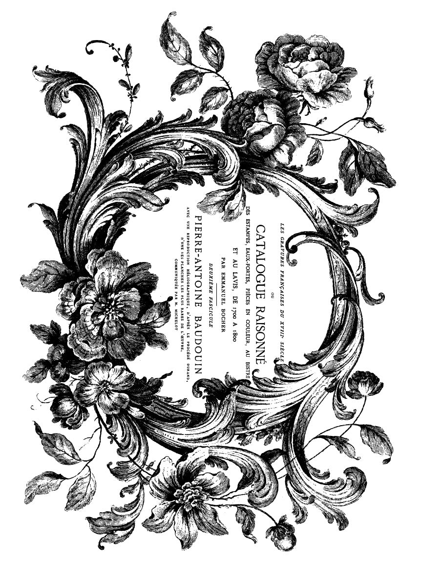 Mélange Paint Inlay (IOD) Iron Orchid Designs- 12x 16 Pad