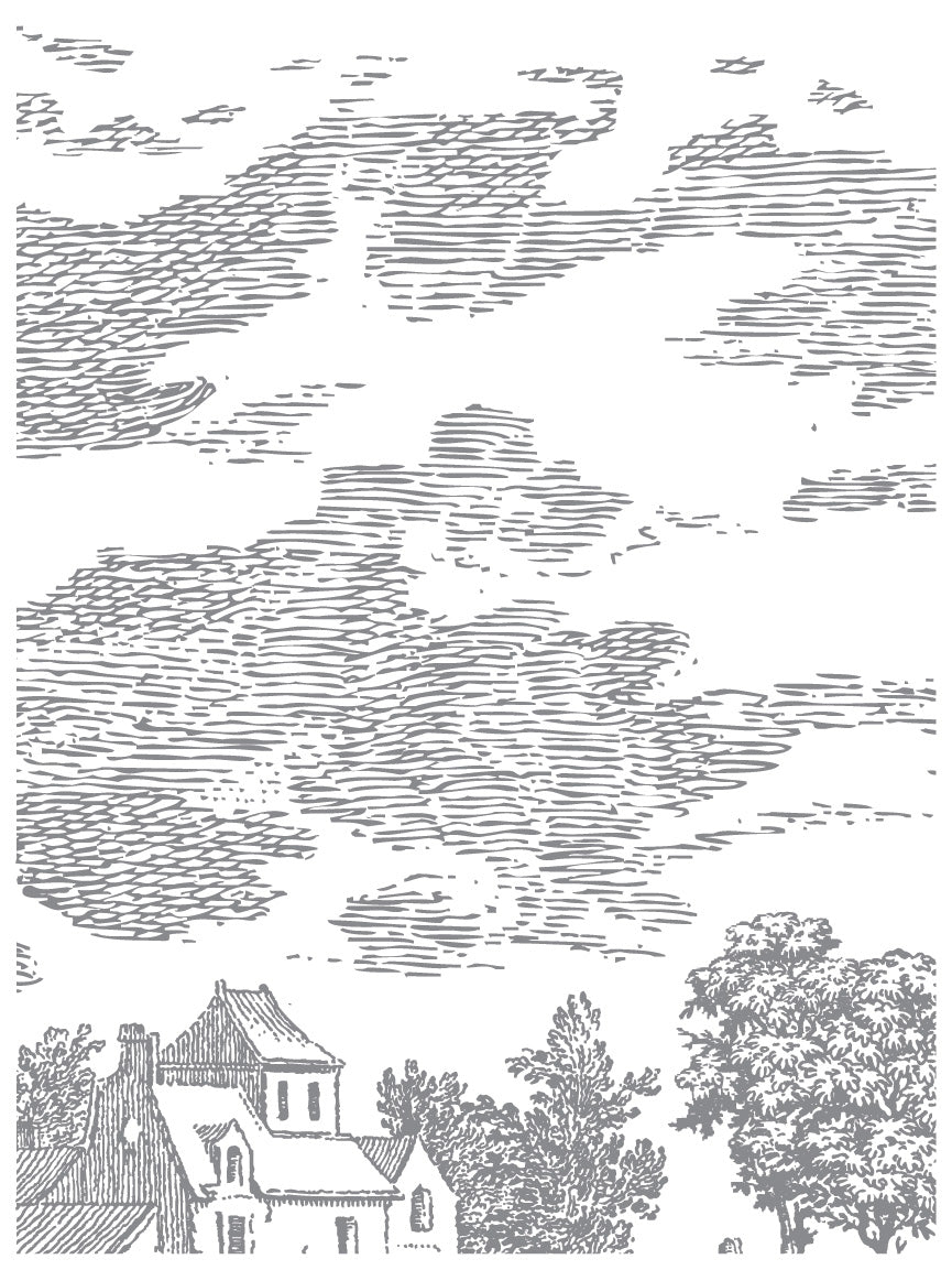 Summer Villa Paint Inlay (IOD) Iron Orchid Designs- 12x16 Pad