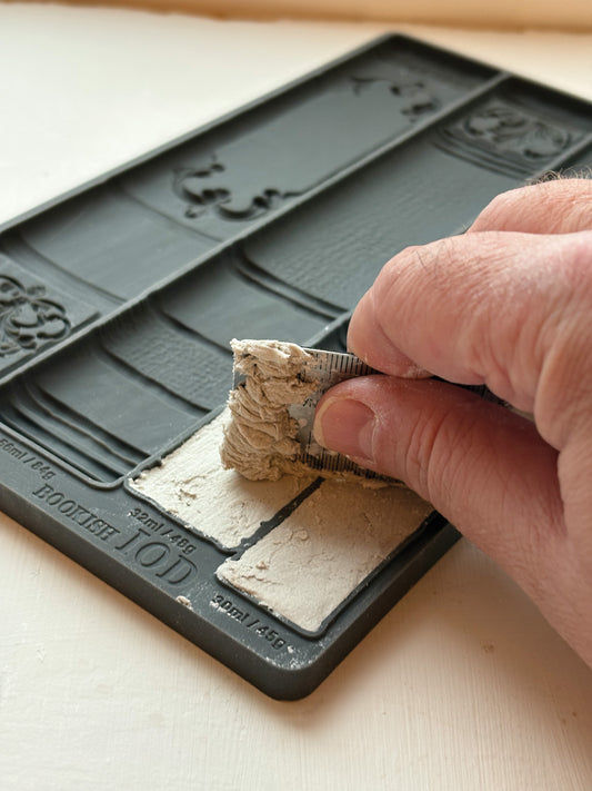 Bookish Mould (IOD) Iron Orchid Designs- 6x10