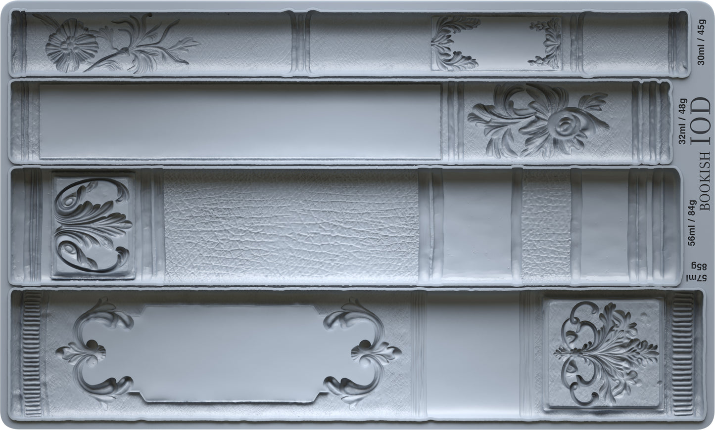 Bookish Mould (IOD) Iron Orchid Designs- 6x10