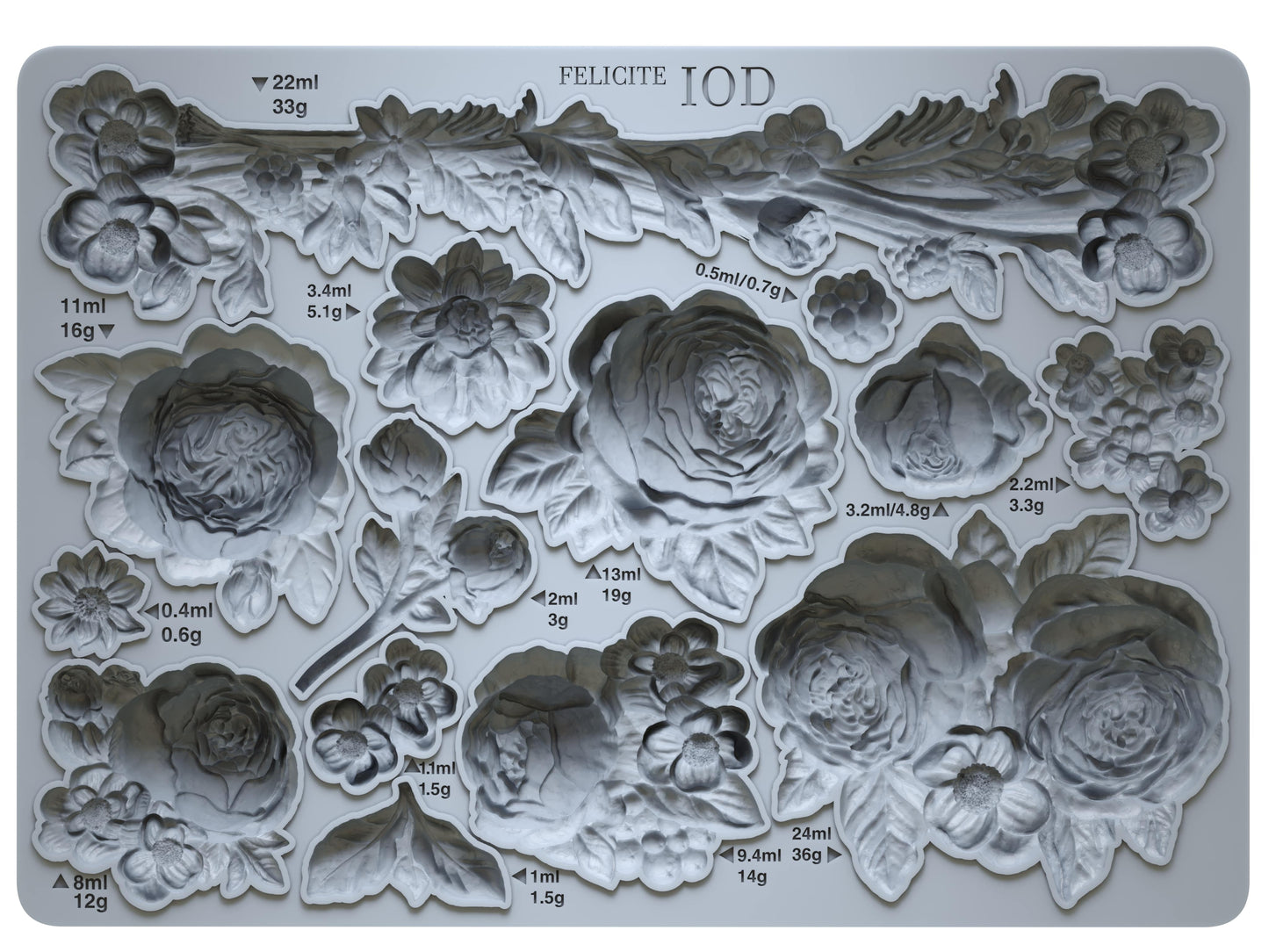 Félicité Mould (IOD) Iron Orchid Designs- 6x10